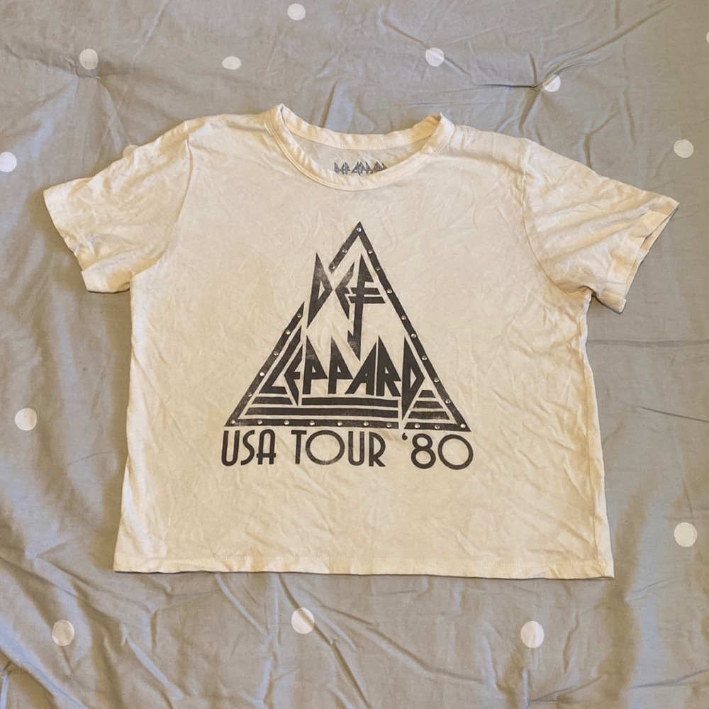 Def Leopard USA TOUR 80 T-Shirt